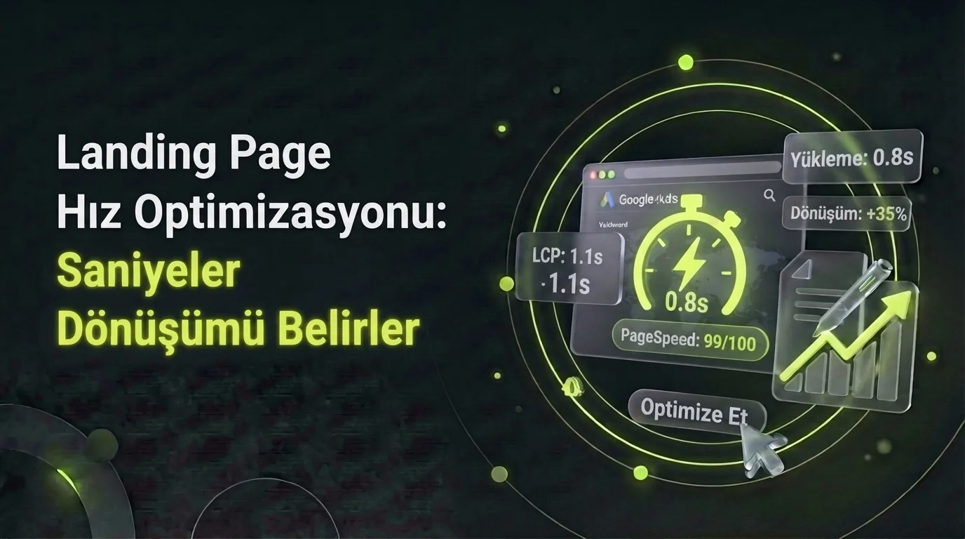 Landing Page Hız Optimizasyonu: Saniyeler Dönüşümü Belirler – Worldline Agency blog kapak görseli