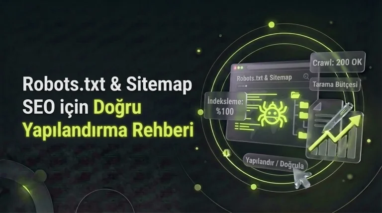 Robots.txt Sitemap SEO: Doğru Yapılandırma Rehberi – Worldline Agency blog kapak görseli