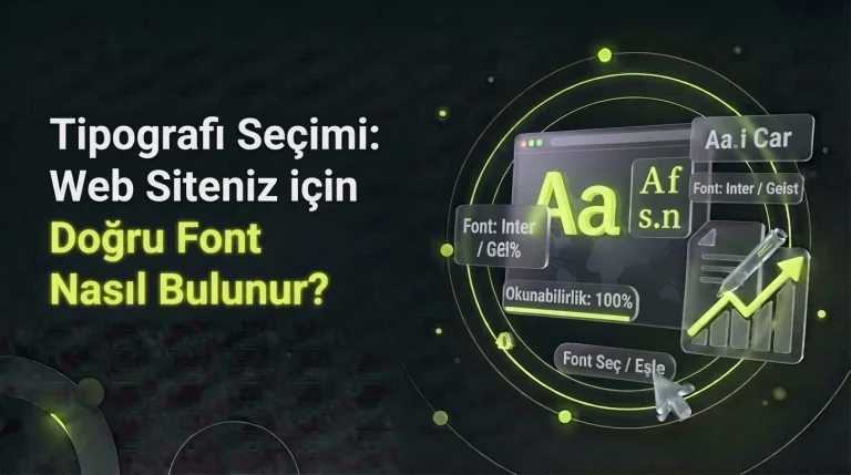 Tipografi Seçimi: Web Siteniz için Doğru Font Nasıl Bulunur? – Worldline Agency blog kapak görseli